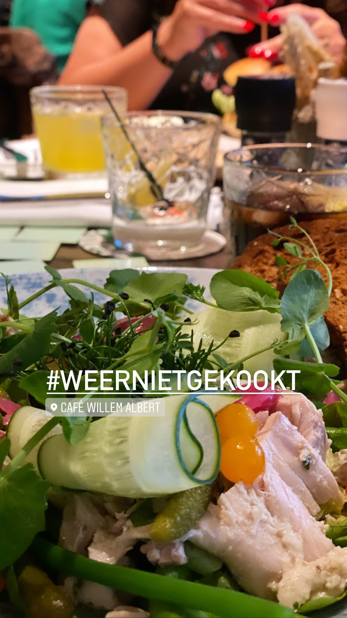 Wat ik at bij Café Willem Albert